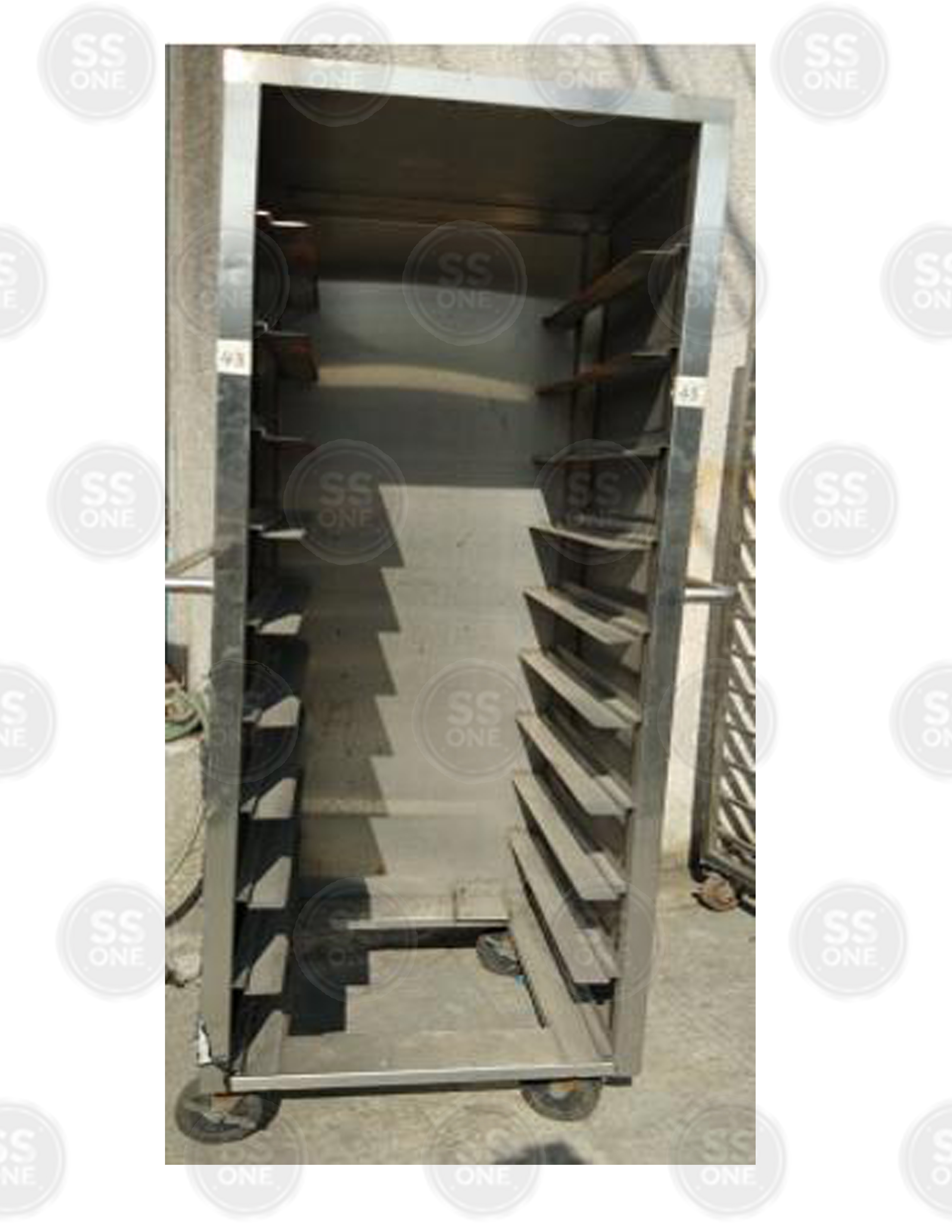 MOBILE COOLING RACK 10 LAYERS CAP CABINET TYPE